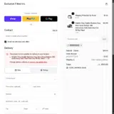 Exclusive Fitted coupon verification screenshot