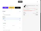 Exodus Ride Shop coupon verification screenshot