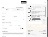 Exodus Ride Shop coupon verification screenshot