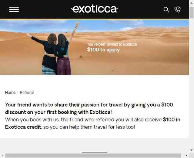 Exoticca checkout page showing Exoticca discount code box | Screenshot taken by SimplyCodes community member on Sep 1, 2025
