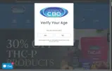 CBD40 coupon verification screenshot