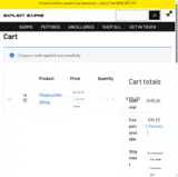 Explicit Sarms coupon verification screenshot