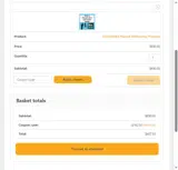save coupon verification screenshot