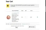 Express Medals coupon verification screenshot