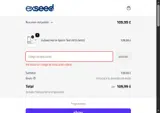ExSeed Health coupon verification screenshot