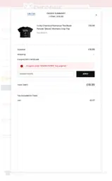 DAMNATION15 coupon verification screenshot