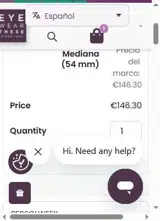 EyeWearThese coupon verification screenshot