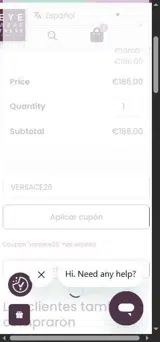 EyeWearThese coupon verification screenshot