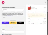 CART61586 coupon verification screenshot