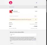 LXZ-91YWVDQ coupon verification screenshot