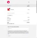 COMEBACK coupon verification screenshot