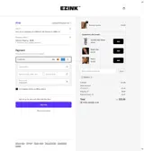 EZINK10 coupon verification screenshot