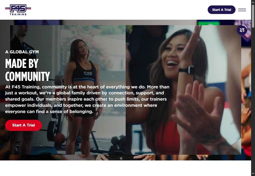 F45 Training checkout page showing F45 Training promo code box | Screenshot taken by SimplyCodes community member on Oct 11, 2025