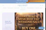 Fable Beauty coupon verification screenshot