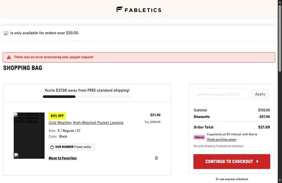 Fabletics Promo Codes - 70% Off (3 Verified) Dec 2025