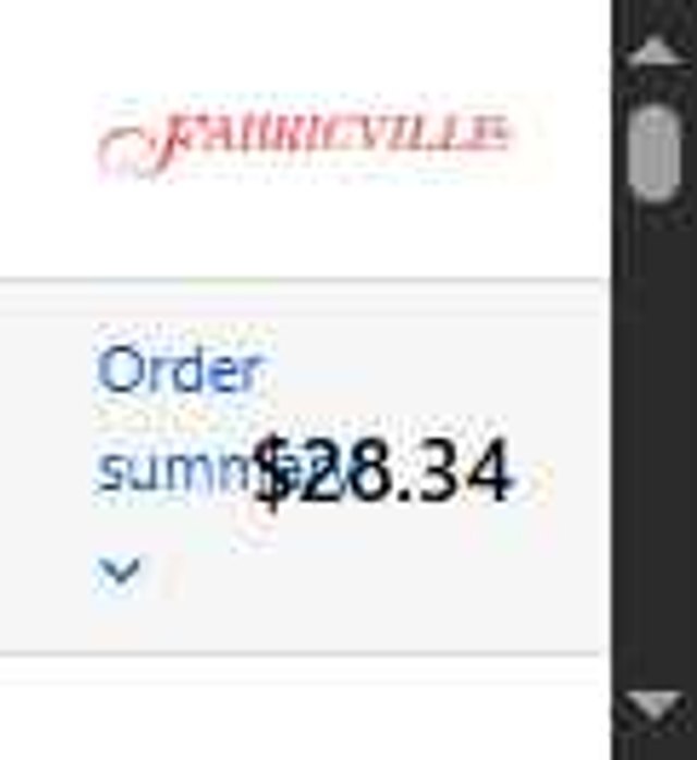Fabricville checkout page showing Fabricville discount code box | Screenshot taken by SimplyCodes community member on Aug 30, 2025