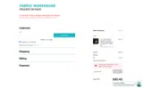 50CLOSEOUT coupon verification screenshot
