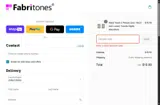 SHOP coupon verification screenshot