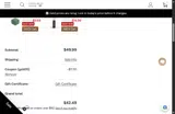 gold15 coupon verification screenshot
