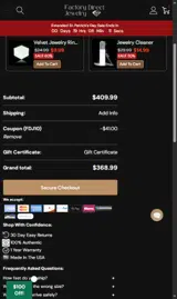 FDJ10 coupon verification screenshot