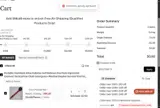 WELCOME15 coupon verification screenshot
