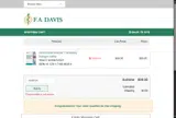 AMBRIA coupon verification screenshot