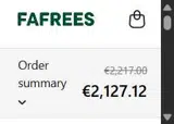 NEW10 coupon verification screenshot
