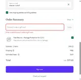 FREESHIPfriday coupon verification screenshot