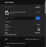 FC10 coupon verification screenshot