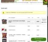 FakeMeats.com coupon verification screenshot