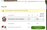 FakeMeats.com coupon verification screenshot