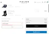 Falke coupon verification screenshot