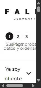 FALKE20 coupon verification screenshot