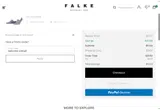 Falke coupon verification screenshot