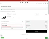 Falke coupon verification screenshot