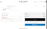 Falke coupon verification screenshot