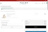 Falke coupon verification screenshot