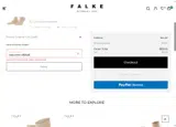Falke coupon verification screenshot