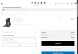 Falke coupon verification screenshot