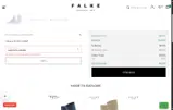 Falke coupon verification screenshot