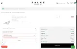 Falke coupon verification screenshot