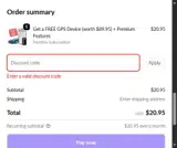Family1st coupon verification screenshot