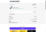 Fanatec coupon verification screenshot