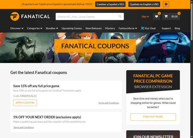 Fanatical checkout page showing Fanatical promo code box | Screenshot taken by SimplyCodes community member on Aug 24, 2025