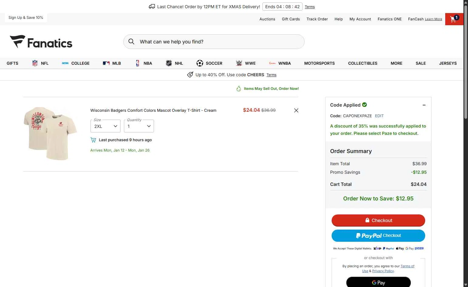 Fanatics Promo Codes - 40% Off (14 Verified) Dec 2025