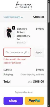 FEB20OFF coupon verification screenshot
