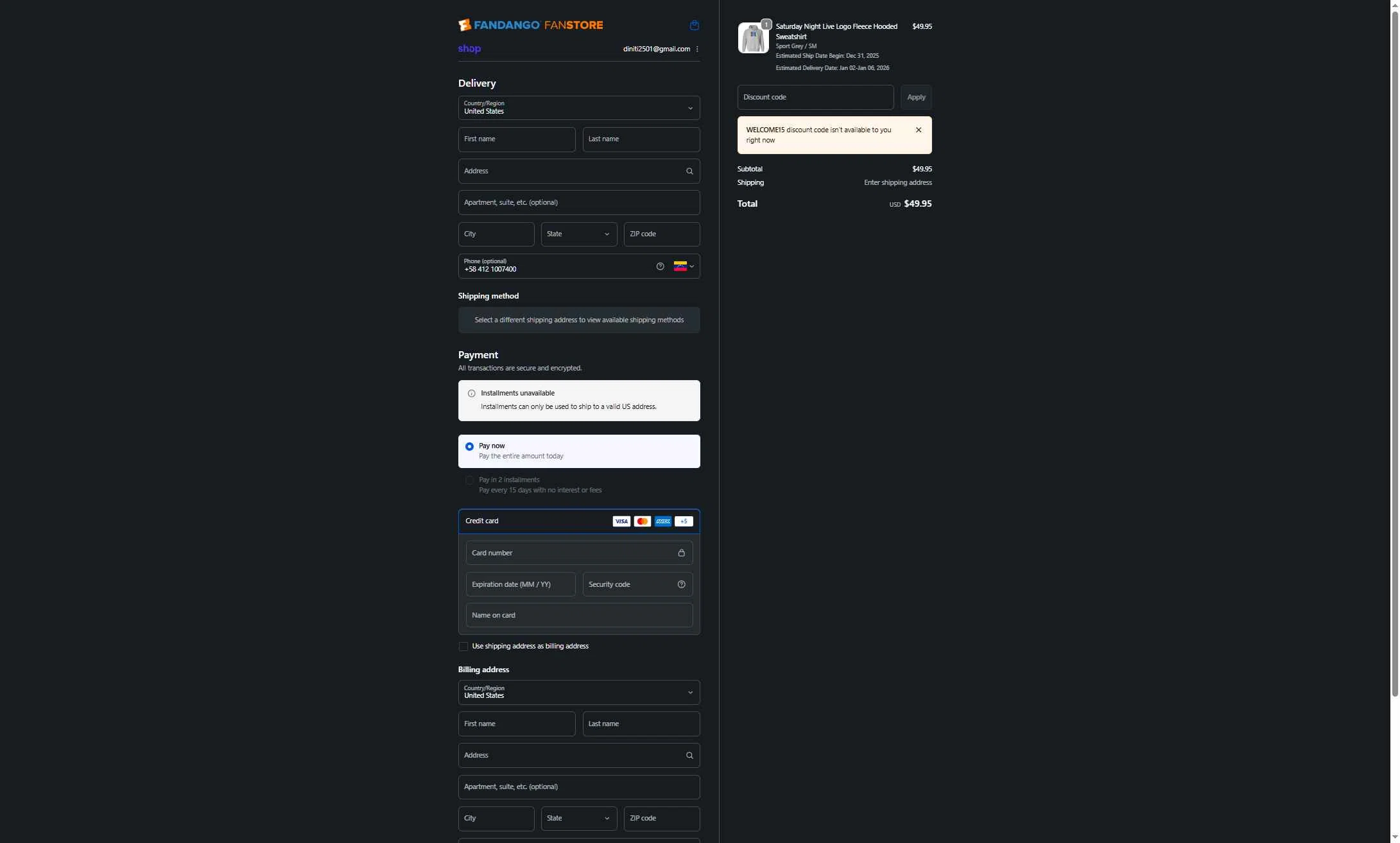 Fandango Promo Codes - 15% Off (4 Verified) Jan 2026