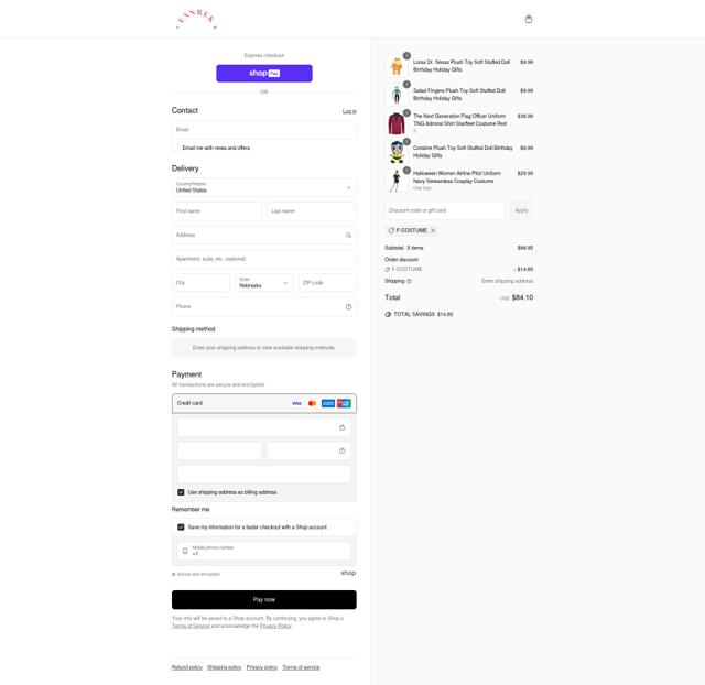 Fanrek checkout page showing Fanrek discount code box | Screenshot taken by SimplyCodes community member on Jun 29, 2025