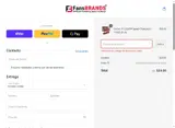 F1DISCOUNT10 coupon verification screenshot