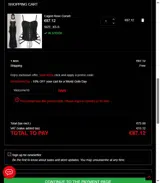 Welcome10 coupon verification screenshot